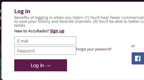 accradio|accuradio sign in.